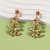occidental style fashion personality temperament creative christmas series christmas tree Alloy embed colorful 