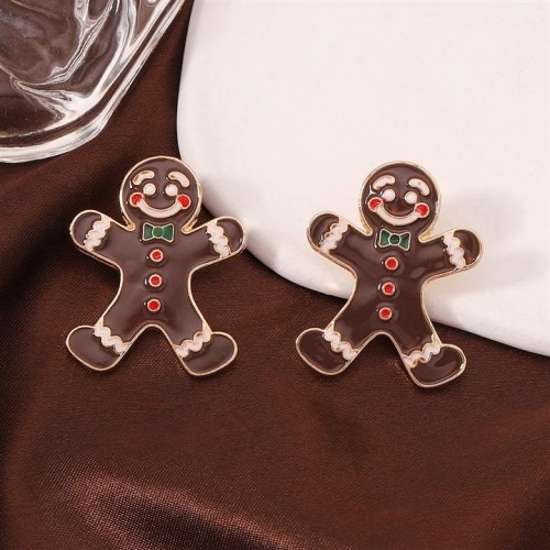  occidental style creative brief christmas cartoon lovely trend fashion all-Purpose ear stud Earring