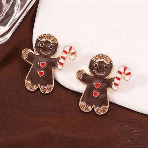  occidental style creative christmas cartoon lovely trend fashion all-Purpose ear stud Earring