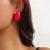 occidental style ins wind brief surface opening woman  fashion color Earring