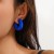 occidental style ins wind brief surface opening woman  fashion color Earring