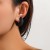 occidental style ins wind brief surface opening woman  fashion color Earring
