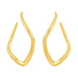 E occidental style brief retro Earring  wind creative exaggerating personality..