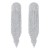 E occidental style textured Rhinestone long style tassel earrings  exaggerating claw chain diamond temperament e