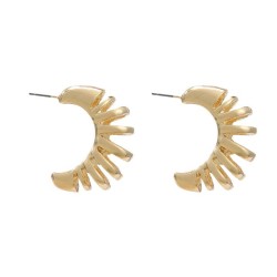 autumn Alloy earrings occidental style exaggerating Earring woman fashion Meta..
