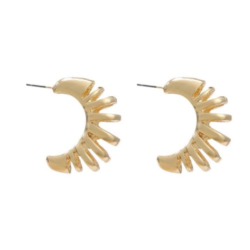 autumn Alloy earrings occidental style exaggerating Earring woman fashion Metalearrings