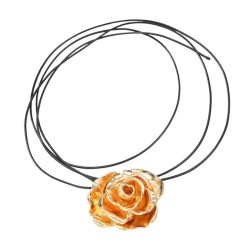 autumn flowers necklace occidental style retro woman super long style elegant ..