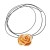 autumn flowers necklace occidental style retro woman super long style elegant Alloy flowersnecklace
