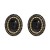  occidental style earrings Round ear stud woman fashion brief geometry Earringearrings