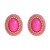  occidental style earrings Round ear stud woman fashion brief geometry Earringearrings