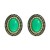  occidental style earrings Round ear stud woman fashion brief geometry Earringearrings