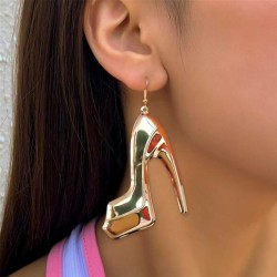 occidental style creative High-heeled shoes earring High-heeled shoes earrings..