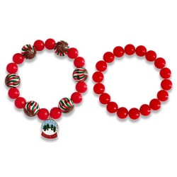 occidental style christmas bracelet lovely cartoon beads bracelet  christmas g..