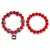 occidental style christmas bracelet lovely cartoon beads bracelet  christmas gift R