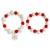 occidental style christmas bracelet lovely cartoon beads bracelet  christmas gift R