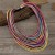 occidental style personality exaggerating multilayer leather necklace retro leather chain