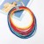 occidental style personality exaggerating multilayer leather necklace retro leather chain