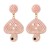 occidental style creative cartoon Pearl earrings lovely woman Earring
