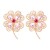 occidental style four clover ear stud diamond Pearl temperament Earring banquet Earring