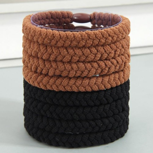  high quality high elasticity establishment fashion head leather lady rope circle
