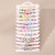  occidental style fashion weave beads woman bracelet temperament enamel butterfly rainbow geometry wom
