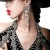  diamond skull earrings personality pendant Rhinestone earrings occidental style womanearrings