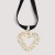  love pendant chain exaggerating Rhinestone necklace stagenecklace