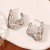  geometry triangle temperament samll all-Purpose fashion personality brief earrings ear stud Earring