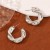  geometry annular temperament samll all-Purpose fashion personality brief earrings ear stud Earring