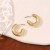  geometry annular temperament samll all-Purpose fashion personality brief earrings ear stud Earring
