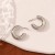  geometry annular temperament samll all-Purpose fashion personality brief earrings ear stud Earring