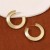 occidental style brief geometry annular temperament all-Purpose trend samll personality fashion earrings ear stu
