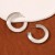 occidental style brief geometry annular temperament all-Purpose trend samll personality fashion earrings ear stu