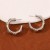  geometry annular temperament all-Purpose trend samll personality fashion earrings ear stud Earring