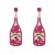 occidental style elements embed Rhinestone Word pendant lady fashion personality earrings