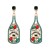  occidental style elements embed Rhinestone Word pendant lady fashion personality earrings
