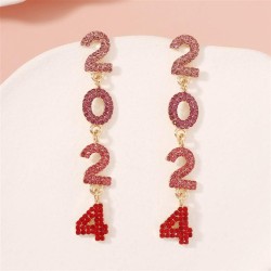  fully-jewelled digit high all-Purpose trend fashion temperament earrings ear ..