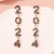  fully-jewelled digit high all-Purpose trend fashion temperament earrings ear stud Earring