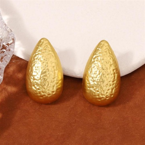  Bohemia high retro gold drop temperament trend all-Purpose earrings ear stud Earring