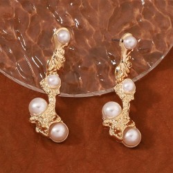  occidental style palace fashion Pearl geometry temperament all-Purpose person..