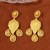  occidental style palace fashion diamond geometry temperament all-Purpose personality earrings ear s