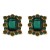 occidental style exaggerating geometry square fashion temperament all-Purpose trend fashion personality earring