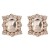 occidental style exaggerating geometry square fashion temperament all-Purpose trend fashion personality earring