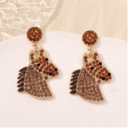 occidental style diamond lovely temperament high all-Purpose fashion earrings ..