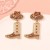 occidental style diamond Cowboy temperament high all-Purpose fashion earrings ear stud Earring