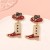 occidental style diamond Cowboy temperament high all-Purpose fashion earrings ear stud Earring