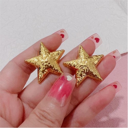  occidental style trend brief gold fashion high temperament personality earrings ear stud Earring