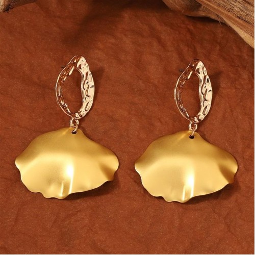  occidental style trend brief Metal geometry fashion high temperament personality earrings ear stud Earring