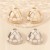  occidental style geometry triangle all-Purpose temperament fashion trend personality earrings ear stud Earring