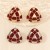  occidental style geometry triangle all-Purpose temperament fashion trend personality earrings ear stud Earring